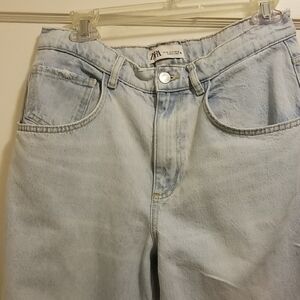 Zara Light Blue Denim Jeans